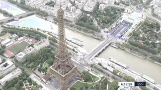 Belgium's Remco Evenepoel rides to cycling HISTORY in men's road race | Paris Olympics | NBC Sports