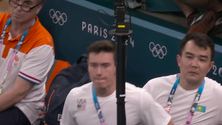 Stephen Nedoroscik POWERS to bronze on pommel horse as crowd erupts | Paris Olympics | NBC Sports