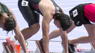 Noah Lyles Shines in Paris Olympics Debut with Impressive Second-Place in 100m Heat | NBC Sports