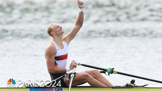 German Zeidler Secures Gold in Single Sculls, Continuing Family Legacy | Paris Olympics
