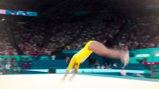 The Elegance of Women's Gymnastics All-Around Final in Slow Motion | Paris Olympics