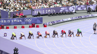 'Kung Fu' Kenny Bednarek Dominates 100m Heat at 2024 Paris Olympics | NBC Sports Highlights