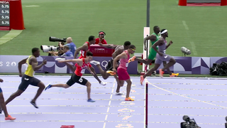 'Kung Fu' Kenny Bednarek Dominates 100m Heat at 2024 Paris Olympics | NBC Sports Highlights