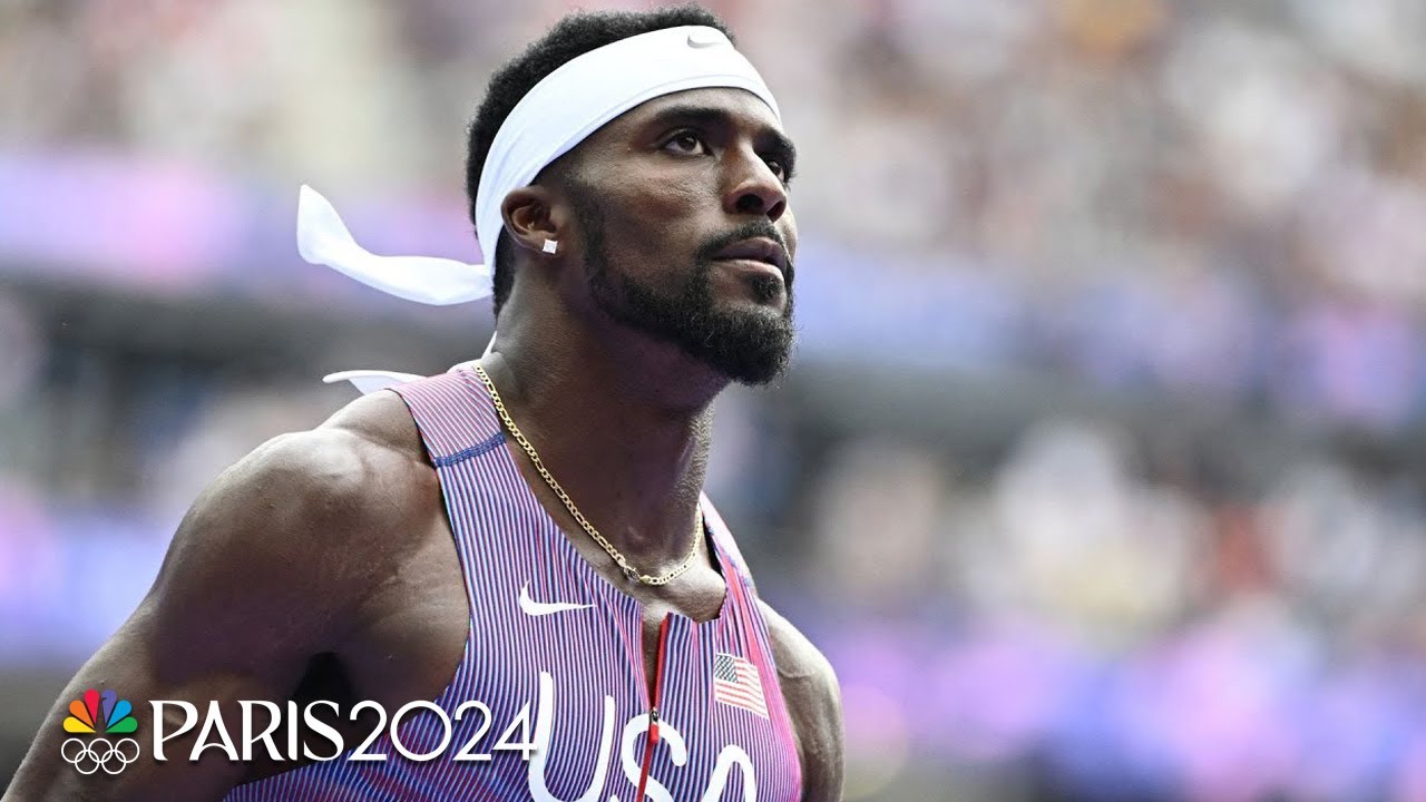 'Kung Fu' Kenny Bednarek Dominates 100m Heat at 2024 Paris Olympics | NBC Sports Highlights