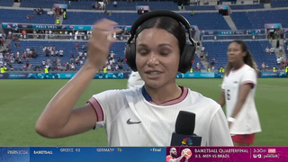 Sophia Smith on Winning Goal: 'I Don't Remember Anything That Just Happened' | Paris Olympics