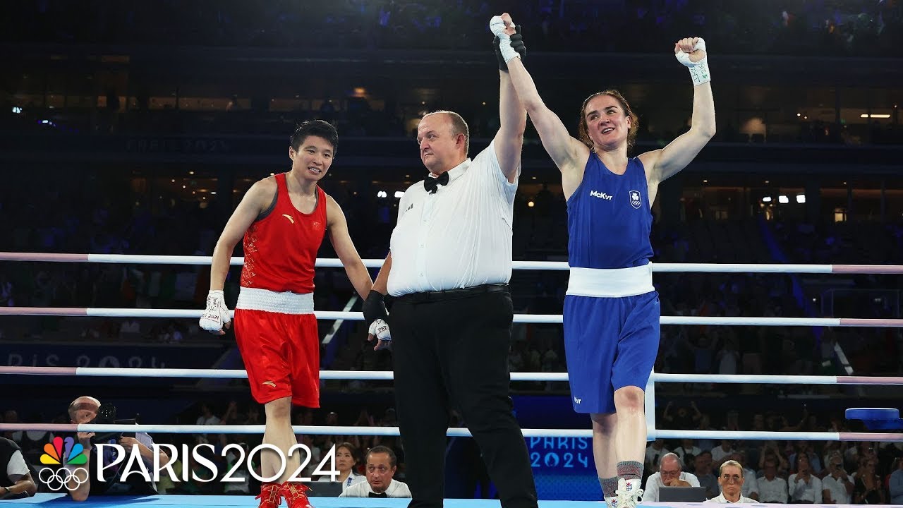 Kellie Harrington earns gold for Ireland with boxing victory over China's Yang | Paris Olympics