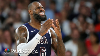 LeBron James was THE MAN in Team USA's quarterfinal victory against Brazil | Paris Olympics