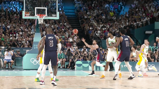 LeBron James was THE MAN in Team USA's quarterfinal victory against Brazil | Paris Olympics