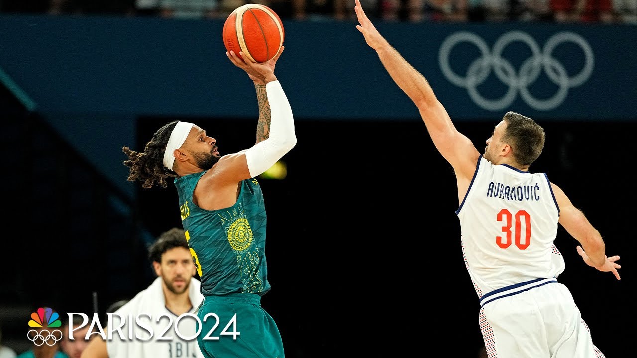 'FIBA Patty Mills' nearly dragged Australia past Serbia | Paris Olympics | NBC Sports