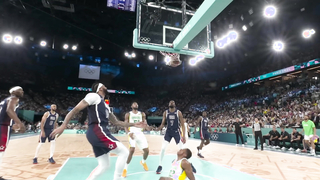 Team USA is ON TO THE SEMIS in men's basketball after blasting Brazil | Paris Olympics | NBC Sports