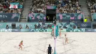 USA's Kelly Cheng, Sara Hughes eliminated in upset loss to Switzerland | Paris Olympics