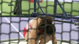 Canada's Rogers, U.S.'s Echikunwoke top medal podium in women’s hammer | Paris Olympics | NBC Sports