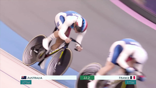 Australia speeds to cycling track team sprint bronze medal | Paris Olympics | NBC Sports