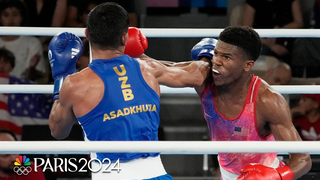 USA's Omari Jones falls to Uzbekistan's Muydinkhujaev, still wins boxing bronze | Paris Olympics