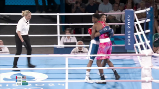 USA's Omari Jones falls to Uzbekistan's Muydinkhujaev, still wins boxing bronze | Paris Olympics