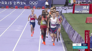 American Cole Hocker pulls off a STUNNER in men's 1500m Olympic final | Paris Olympics | NBC Sports