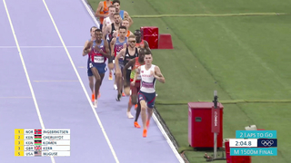 American Cole Hocker pulls off a STUNNER in men's 1500m Olympic final | Paris Olympics | NBC Sports