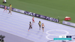 Femke Bol, Team USA's Anna Cockrell lead the way in third women's 400m hurdles semi | Paris Olympics