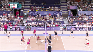 Team USA into fifth consecutive women's volleyball semifinal | Paris Olympics | NBC Sports