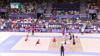 Team USA into fifth consecutive women's volleyball semifinal | Paris Olympics | NBC Sports