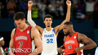 France keeps Canada at arm's length in men's basketball quarterfinal win | Paris Olympics
