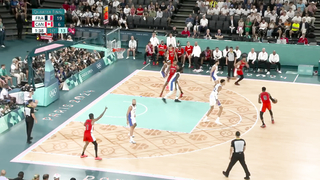 France keeps Canada at arm's length in men's basketball quarterfinal win | Paris Olympics