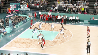France keeps Canada at arm's length in men's basketball quarterfinal win | Paris Olympics