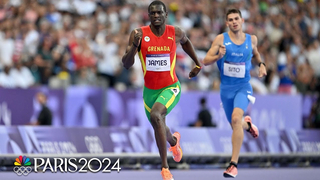 Grenada golden boy Kirani James ekes out semifinal victory in men's 400m | Paris Olympics | NBC