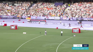 Quincy Hall owns 400m semi, books spot in Olympic final for first time | Paris Olympics | NBC Sports