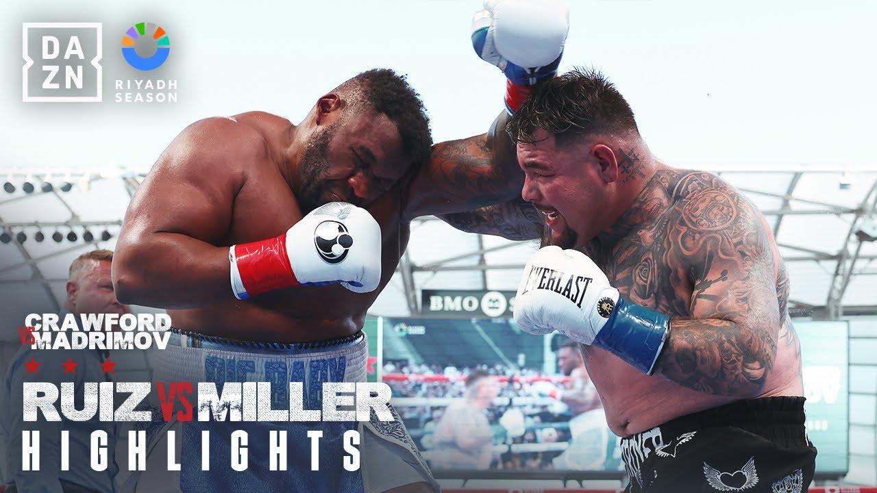 “Epic Showdown: Andy Ruiz vs. Jarrell Miller - Riyadh Season Fight Highlights”