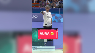 No fancy lenses. No headphones. Just vibes. Turkish shooter Yusuf Dikec was cool as a cucumber en route to silver in the 10m Air Pistol Mixed Team. #ParisOlympics #olympics #vibes #coolboy #turkiye