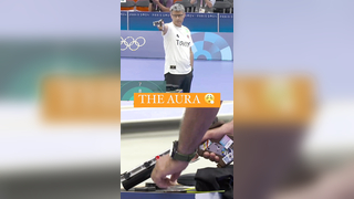 No fancy lenses. No headphones. Just vibes. Turkish shooter Yusuf Dikec was cool as a cucumber en route to silver in the 10m Air Pistol Mixed Team. #ParisOlympics #olympics #vibes #coolboy #turkiye