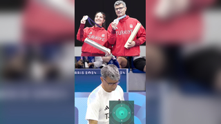No fancy lenses. No headphones. Just vibes. Turkish shooter Yusuf Dikec was cool as a cucumber en route to silver in the 10m Air Pistol Mixed Team. #ParisOlympics #olympics #vibes #coolboy #turkiye