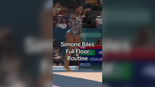 Simone Biles full floor routine at the #ParisOlympics #simonebiles