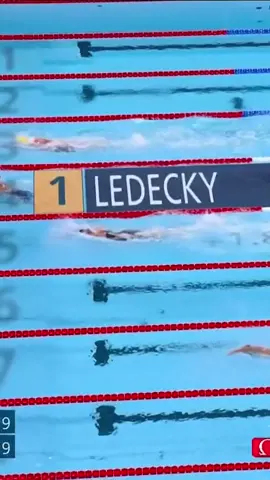 KATIE LEDECKY HER FOURTH 800M FREE GOLD MEDAL IN A ROW.