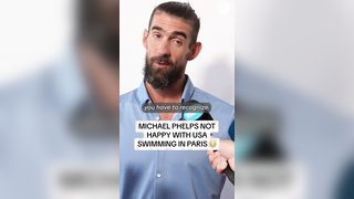 The GOAT Michael Phelps wanted to see more from Team USA #olympics #swimming #gold #paris #katieledecky #calebdressel #finke #paris2024 #summerolympics #goat #hottake #viral