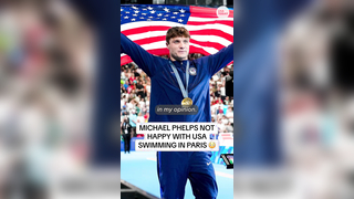 The GOAT Michael Phelps wanted to see more from Team USA #olympics #swimming #gold #paris #katieledecky #calebdressel #finke #paris2024 #summerolympics #goat #hottake #viral