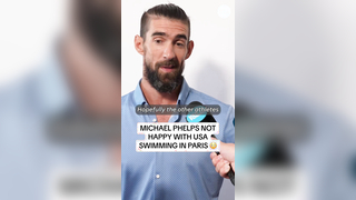 The GOAT Michael Phelps wanted to see more from Team USA #olympics #swimming #gold #paris #katieledecky #calebdressel #finke #paris2024 #summerolympics #goat #hottake #viral