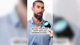 The GOAT Michael Phelps wanted to see more from Team USA #olympics #swimming #gold #paris #katieledecky #calebdressel #finke #paris2024 #summerolympics #goat #hottake #viral