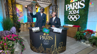 Snoop Dogg Analyzes Artistic Swimming Routines Set to His Own Music | Paris Olympics