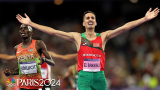 Kenneth Rooks Comes Close but Falls Just Short of Steeplechase Gold to Soufiane El Bakkali | Paris Olympics