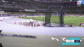 Kenneth Rooks Comes Close but Falls Just Short of Steeplechase Gold to Soufiane El Bakkali | Paris Olympics