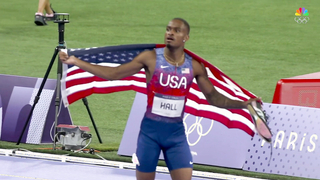 Quincy Hall Pulls Ahead with a Stunning Comeback to Win Men's 400m | Paris Olympics