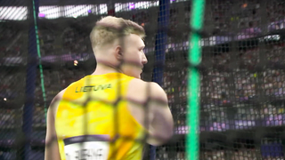 Jamaica's Roje Stona SHOCKS THE WORLD in winning men's discus gold at Paris Olympics | NBC Sports