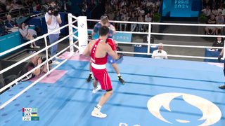 Oleksandr Khyzhniak beats Nurbek Oralbay, wins 80kg boxing gold for Ukraine | Paris Olympics