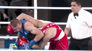 Oleksandr Khyzhniak beats Nurbek Oralbay, wins 80kg boxing gold for Ukraine | Paris Olympics