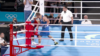 Oleksandr Khyzhniak beats Nurbek Oralbay, wins 80kg boxing gold for Ukraine | Paris Olympics