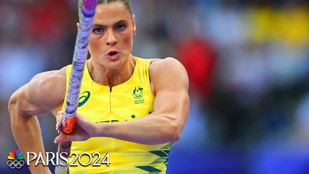 Australian Nina Kennedy finally eclipses Katie Moon for pole vault gold | Paris Olympics