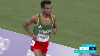 Soufiane El Bakkali wins gold, U.S.'s Kenneth Rooks silver in steeplechase final | Paris Olympics