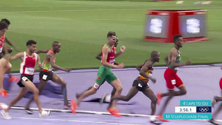 Soufiane El Bakkali wins gold, U.S.'s Kenneth Rooks silver in steeplechase final | Paris Olympics